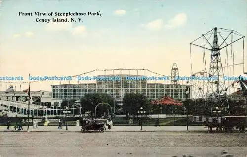 R615916 Vorderansicht des Steeplechase Park Coney Island N Y