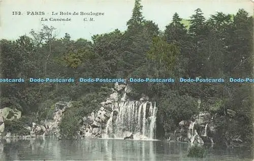 R618417 153 Paris Le Bois de Boulogne La Cascade C M 1906