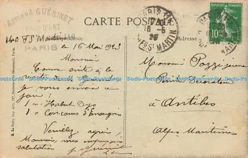 R618429 Krieg 1914 15 16 17 Deutscher Rückzug Peronne Innenraum Kirchenschraubstock Paris N