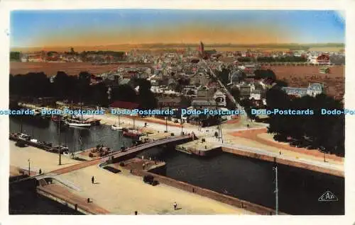 R622889 118 Ouistreham Riva Bella Panorama de la ville RP C A P Strasbourg Paris