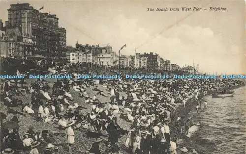 R615991 Beach from West Pier Brighton