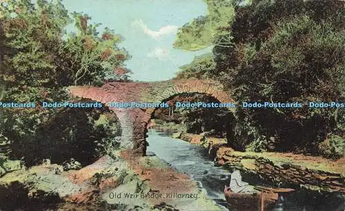 R622900 Old Weir Bridge Killarney Fine Art Post Cards Shureys Publications 1908