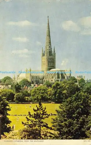 R620497 Norwich Cathedral from South East KN 103 Cotman Color Jarrold