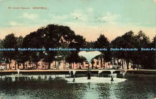 R622905 St Louis Square Montreal European Post Card 2036 1912