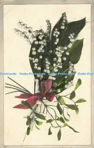 R620501 Blumen Grußkarte 1908