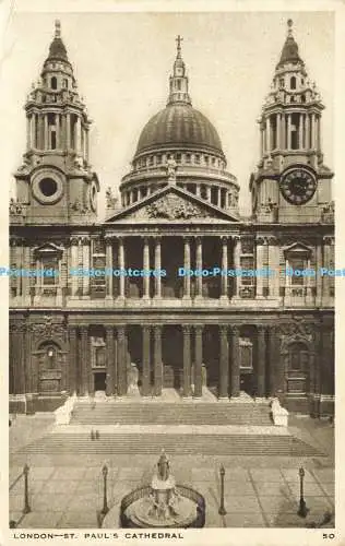 R620509 London St Pauls Cathedral 50 Seal of Artistic Excellence Serie Radermac