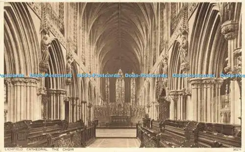 R616005 Lichfield Cathedral Choir 36279 Photochrom