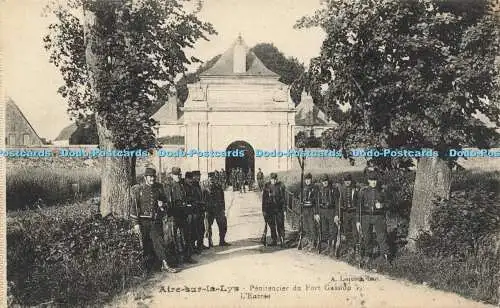 R616014 Aire sur la Lys Penitencier du Fort Gassion LEntree A Lequien M T Imprim