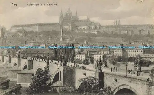 R622921 Prag Karlsbrücke u d Kleinseite