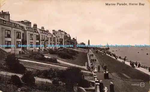 R616036 Marine Parade Herne Bay 28939 Valentines Serie 1919