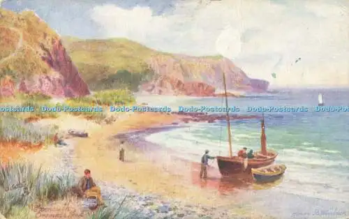 R622945 Exmouth Orcombe Head Henry B Wimbush Tuck Oilette 7369