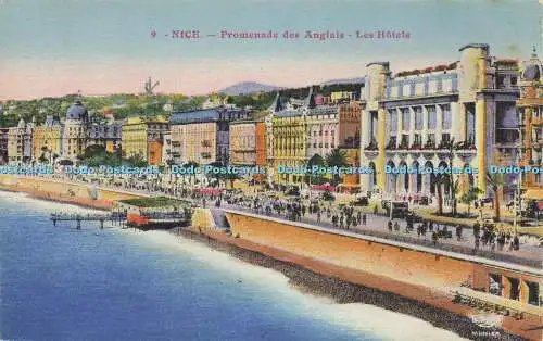 R616053 9 Nice Promenade des Anglais Les Hotels Editions dArt Munier Le Voyer