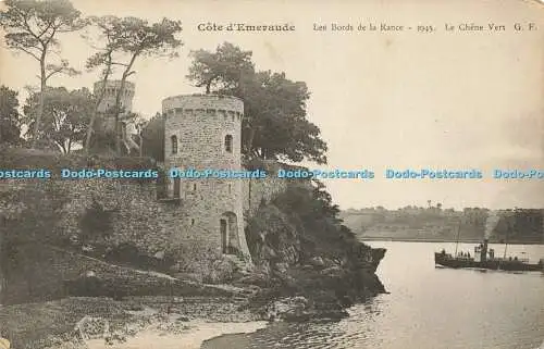 R622956 Cote dEmeraude Les Bords de la Rance 3945 Le Chene Vert G F