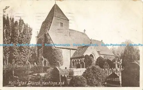 R622976 Hollington Church Hastings 376 J Welch 1917