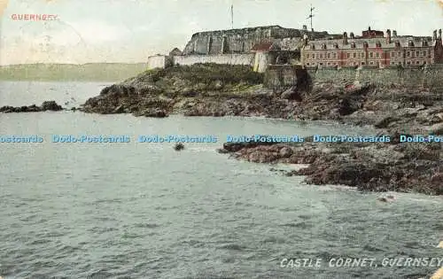 R616095 Castle Cornet Guernsey 1907