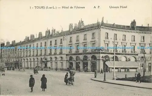 R623014 I Tours I et L Hotel de lUnivers Univers Hotel A Papeghin