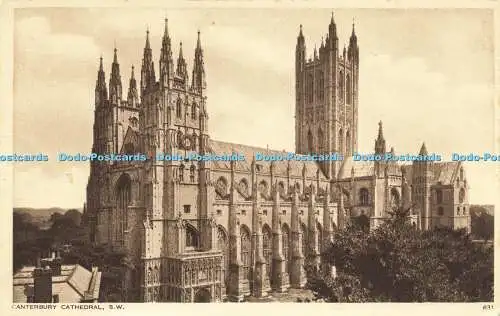 R616114 Canterbury Cathedral S W 631 Photochrom