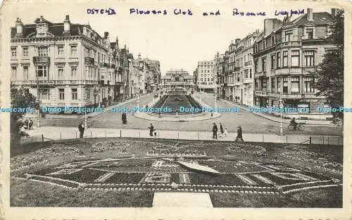 R618604 Ostende Blumen Uhr A Dohmen Bruxelles 1947