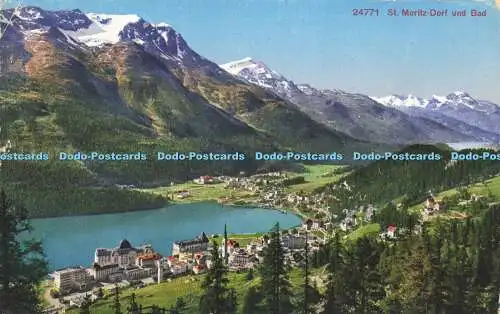 R623032 24771 St Moritz Dorf und Bad Wehrli Verlag Kilchberg Zürich 1930