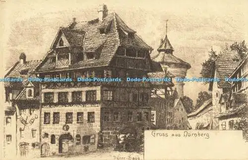 R623049 Gruss und Nürnberg Dürer Haus S Soldansche