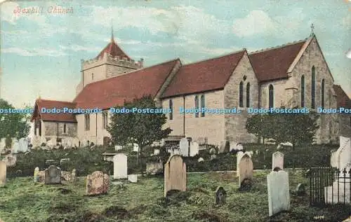 R616143 Bexhill Church 14396 Valentines Series 1914