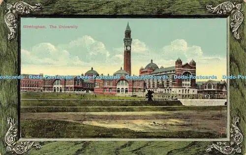 R616148 Birmingham University Tuck gerahmte Charmette Postkarte 900