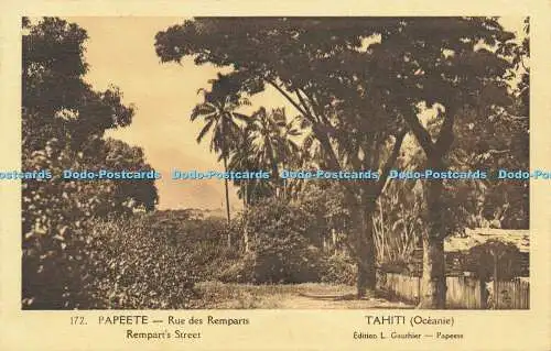 R623072 172 Papeete Rue des Remparts Remparts Street Tahiti Oceanie L Gauthier