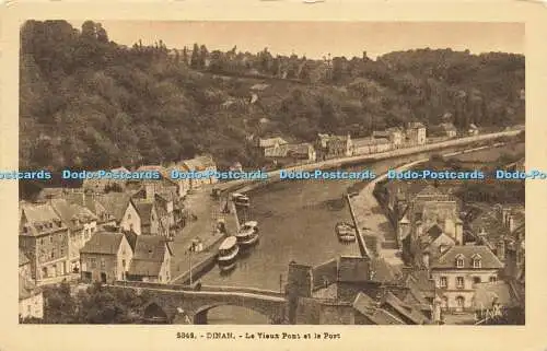 R623074 2342 Dinan La Vieux Pont et le Port Laurent Nel