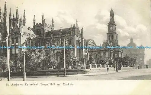 R618659 St Andrews Cathedral Town Hall and Markets Swain