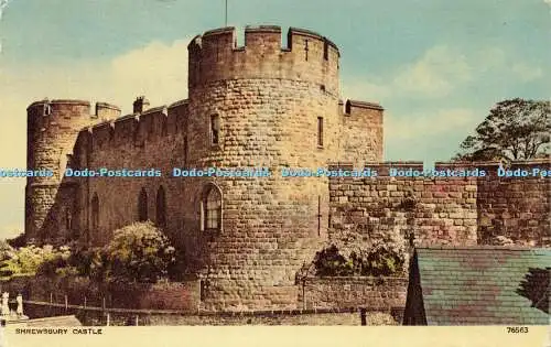 R618667 Shrewsbury Castle 76563 Photochrom 1963