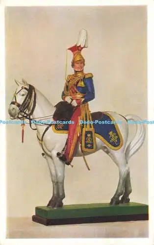 R620690 9th Light Dragoons Lancers Officer Review Order 1820 Statuette von Pilkin