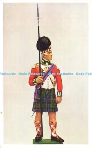 R620698 79th Queens Own Cameron Highlanders Sargeant Batt Coy Drill Order 1796 P