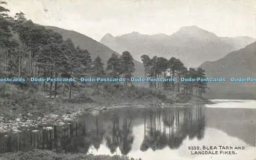 R623115 9339 Blea Tarn and Langdale Pikes Grano Series Photochrom