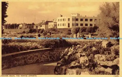 R623117 Bognor Regis Marine Gardens V5470 Photochrom