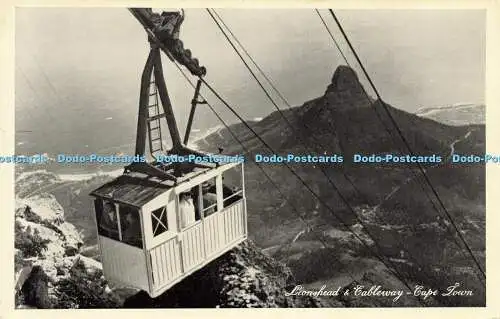 R616214 Lionshead and Cableway Cape Town H M A P Celmor Productions Series No C6