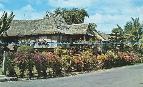 R616239 Typisches Haus in Zamboanga Stadt der Blumen Nationaler Buchladen Mani