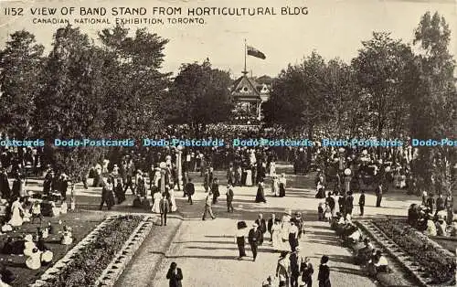 R623166 1152 Ansicht des Bandständers von der kanadischen Nationalausstellung Gartenbau Bldg