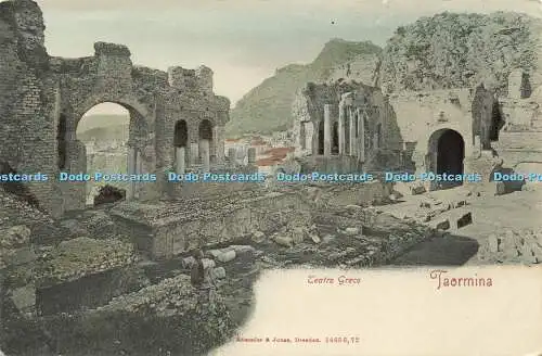 R616259 Taormina Teatro Greco Rommler und Jonas Dresden