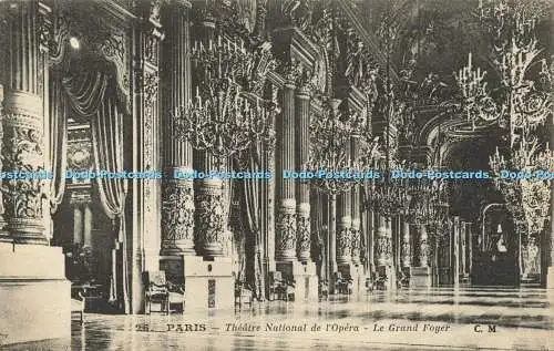 R623176 26 Paris Theatre National de lOpera Le Grand Foyer C M Edition Artistiqu