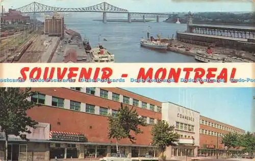 R616268 Souvenir Montreal Metropole du Canada UNIC 1966 Multi View