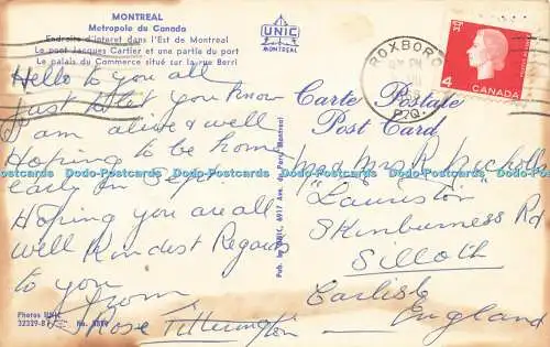 R616268 Souvenir Montreal Metropole du Canada UNIC 1966 Multi View