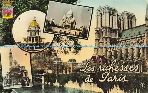 R616275 Les richesses de Paris Notre Dame Sacre Coeur de Montmartre Les Invalide