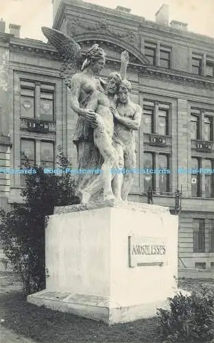 R620803 Bruxelles Monument A nos blesses par Jos Van Hamme Ern Thill Bruxelles N