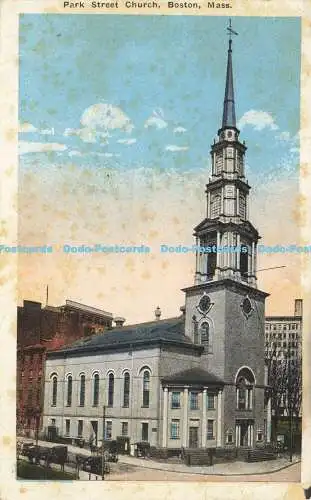 R620815 Park Street Church Boston Mass A Israelon