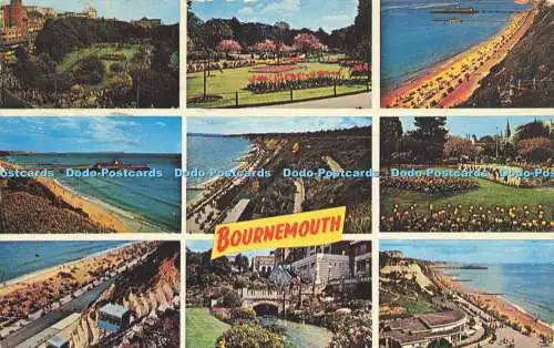 R616313 Bournemouth Plastichrome Colourpicture J Hammersley 1967 Multi View