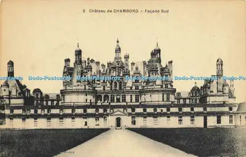 R623231 2 Chateau de Chambord Fassade Sud Blois