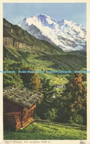 R620821 32474 Wengen Die Jungfrau Wehrli Zürich