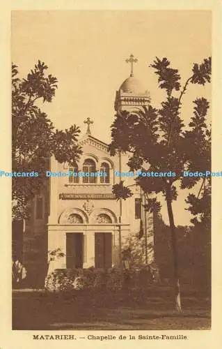 R620822 Matarieh Chapelle de la Sainte Famille Aulard