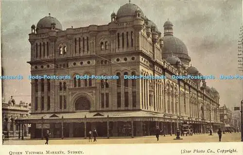 R618807 Queen Victoria Markets Sydney Star Photo