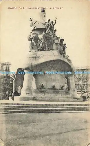 R620826 Barcelona Monumento al Dr Robert